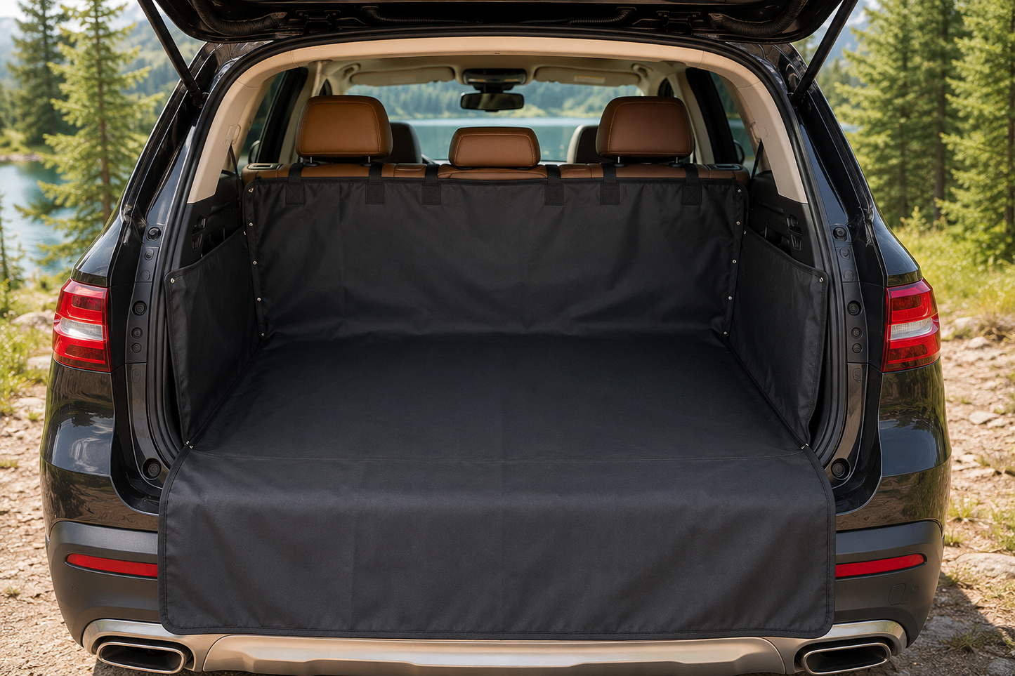 Protection de Coffre Imperméable WanderPaw — Housse Oxford pour Voiture et SUV