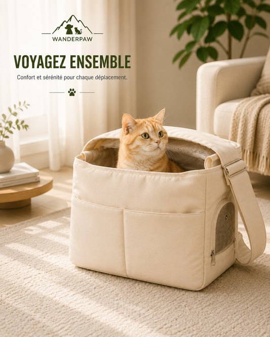 Sac de transport chien et chat voyage WanderPaw